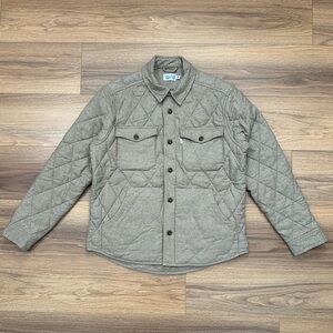 Wellen Seawool Bubble Shirt Jacket in Sand Size Large